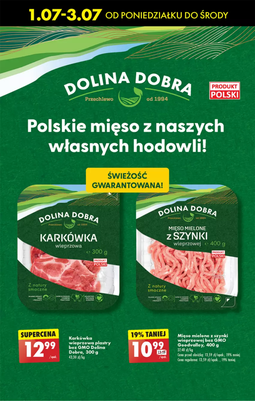 Gazetka promocyjna Biedronka - Od poniedzialku - ważna 01.07 do 06.07.2024 - strona 27 - produkty: Fa, Mięso, Mięso mielone, Mięso mielone z szynki