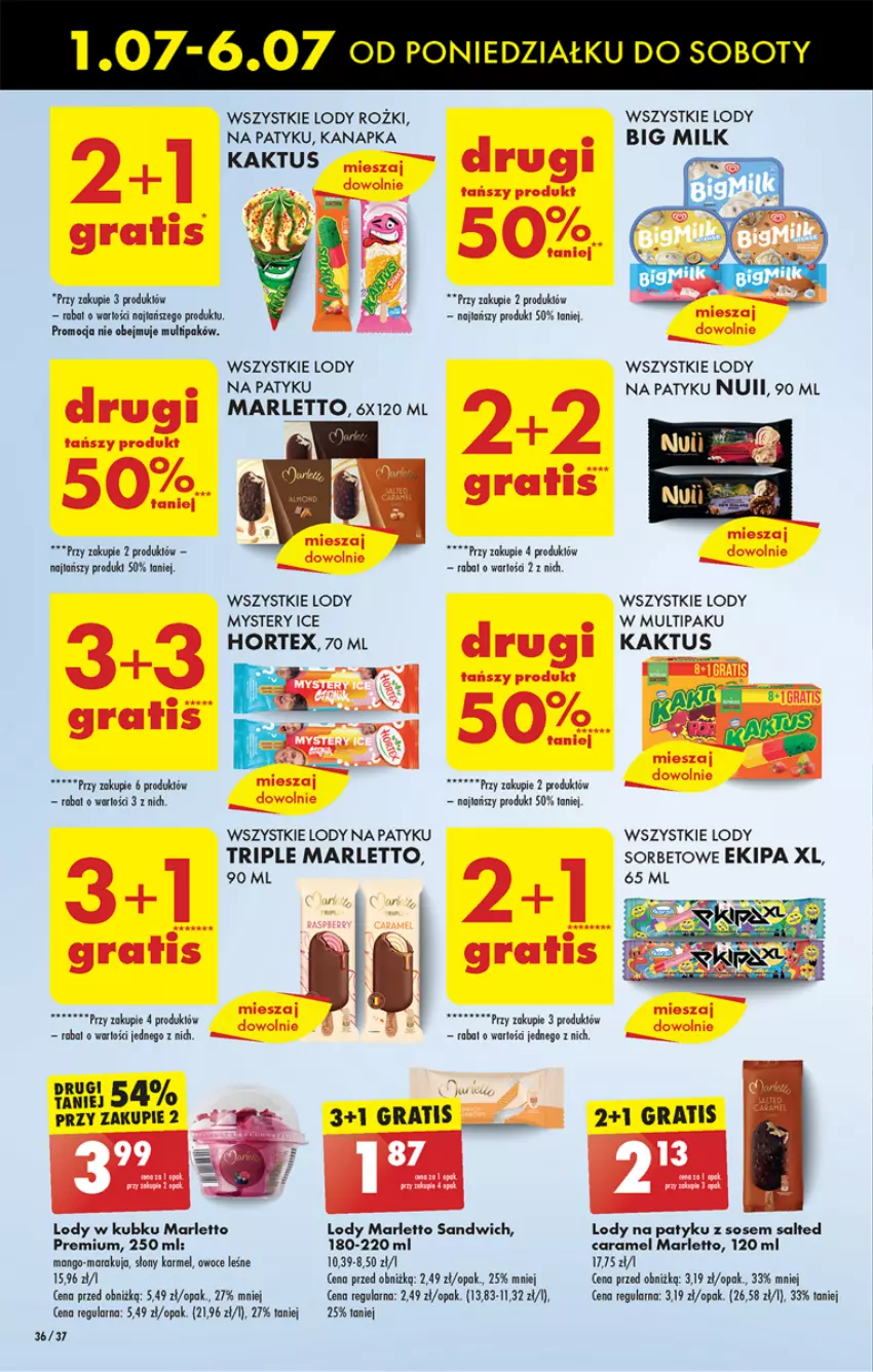 Gazetka promocyjna Biedronka - Od poniedzialku - ważna 01.07 do 06.07.2024 - strona 42 - produkty: Fa, Gra, Hortex, Kaktus, Lody, Mango, Moda, Owoce, Sos