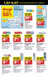 Gazetka promocyjna Biedronka - Od poniedzialku - Gazetka - ważna od 06.07 do 06.07.2024 - strona 58 - produkty: Ser, Corega, Aquafresh, Szczoteczka do zębów, Pasta do zębów, Gillette, Dzieci, Elmex, Colgate, Mach3, Sensodyne, Blend-a-Med, Szczoteczka, LG, Fa