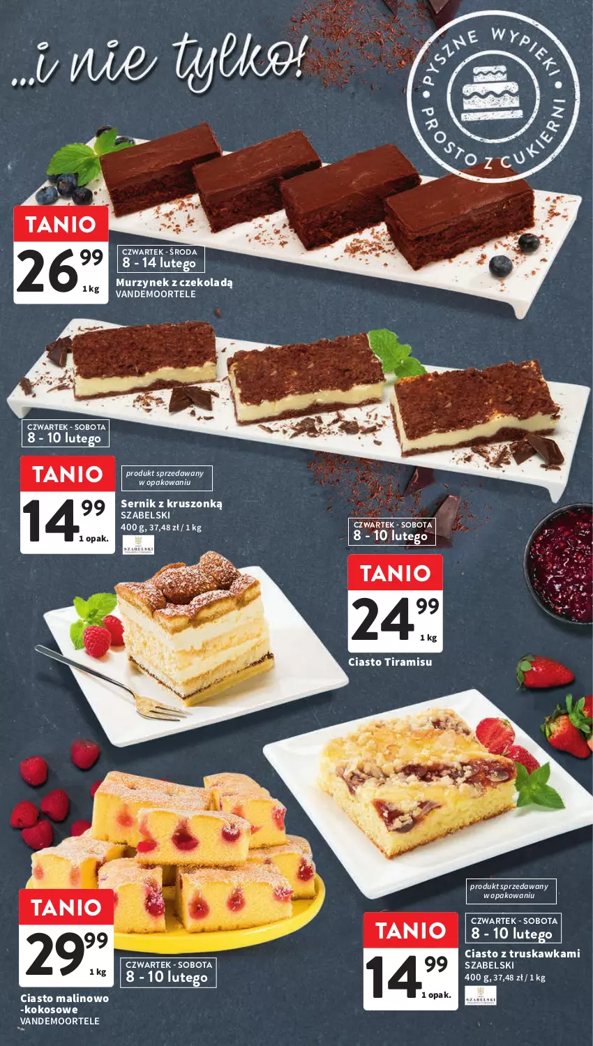 Gazetka promocyjna Intermarche - Gazetka Intermarche - ważna 08.02 do 14.02.2024 - strona 3 - produkty: Kokos, Murzynek, Ser