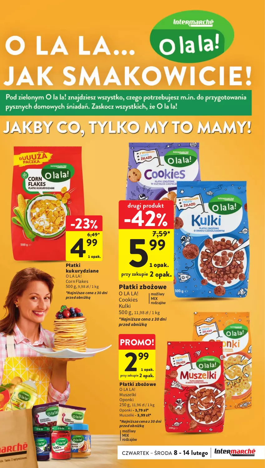 Gazetka promocyjna Intermarche - Gazetka Intermarche - ważna 08.02 do 14.02.2024 - strona 33 - produkty: Corn flakes, Mus