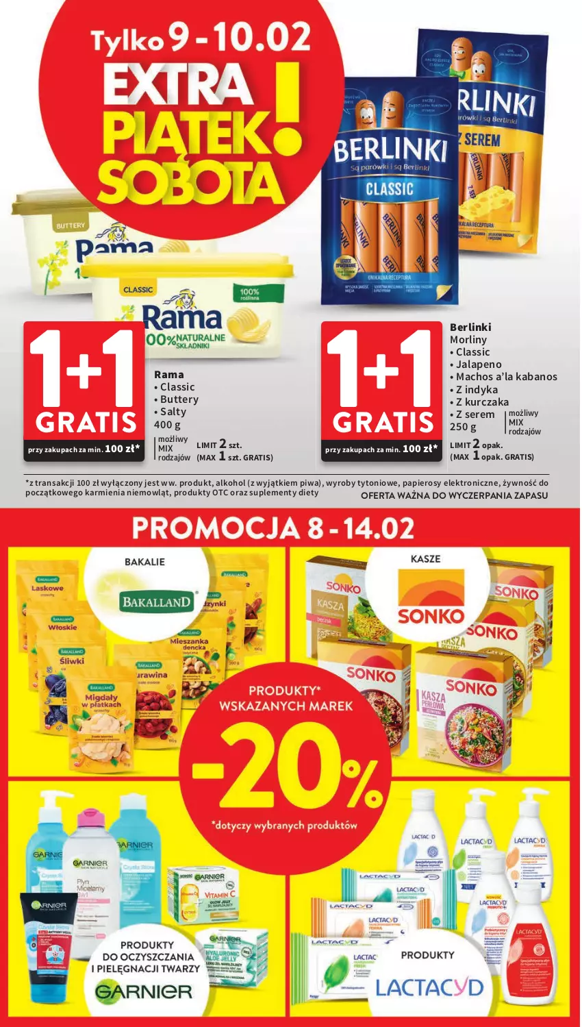 Gazetka promocyjna Intermarche - Gazetka Intermarche - ważna 08.02 do 14.02.2024 - strona 6 - produkty: Berlinki, Gra, Kabanos, Karmi, Kurczak, Morliny, Papier, Piwa, Rama, Ser, Tran