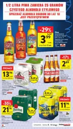 Gazetka promocyjna Intermarche - Gazetka Intermarche - Gazetka - ważna od 14.02 do 14.02.2024 - strona 15 - produkty: Piwo, Kasztelan, Tyskie, Tatra, Pilsner Urquell, Desperados