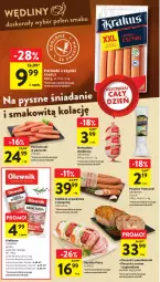 Gazetka promocyjna Intermarche - Gazetka Intermarche - Gazetka - ważna od 14.02 do 14.02.2024 - strona 26 - produkty: Piec, Krakus, Ser, Drobimex, Parówki, Parówki z szynki, Pasztet, Kosz, Szynka, Pizza, Pieprz, Kiełbasa, Olewnik, Szpinak