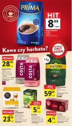 Gazetka promocyjna Intermarche - Gazetka Intermarche - Gazetka - ważna od 14.02 do 14.02.2024 - strona 34 - produkty: Kawa ziarnista, Kawa mielona, Kawa, Prima, Teekanne, Dolce Gusto, Jacobs, Herbata