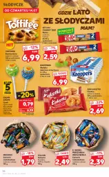 Gazetka promocyjna Kaufland - OFERTA TYGODNIA - Gazetka - ważna od 20.07 do 20.07.2022 - strona 26 - produkty: Kit Kat, Ciastka, Cukier, Toffino, Cukierki czekoladowe, Chupa Chups, Grześki, Toffifee, Baton, Knoppers, E. Wedel, Cukierki, Bomboniera, Mieszanka wedlowska, Fa