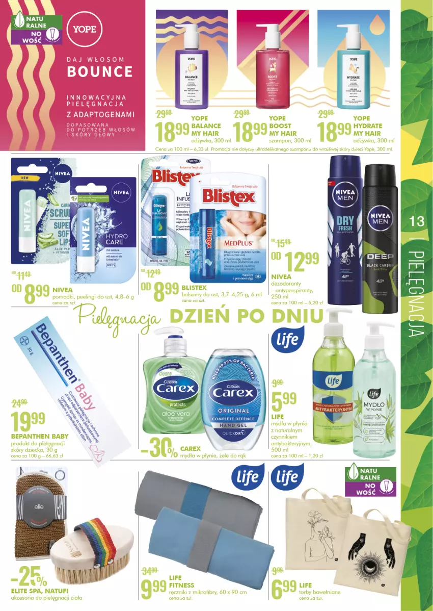 Gazetka promocyjna Super Pharm - Gazetka - ważna 21.04 do 04.05.2022 - strona 13 - produkty: Gin, Nivea, Yope