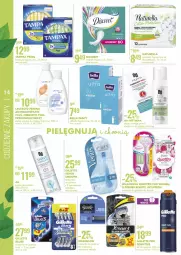 Gazetka promocyjna Super Pharm - Gazetka - Gazetka - ważna od 04.05 do 04.05.2022 - strona 14 - produkty: Gillette Venus, Naturell, Pax, BIC, Lactacyd, Bell, Lion, Lack, Venus, Tampax, Gillette, Bella, Naturella