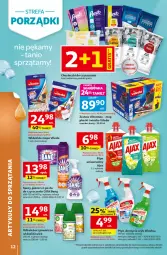 Gazetka promocyjna Auchan - Gazetka 30 Lat Hipermarket Auchan - Gazetka - ważna od 30.03 do 30.03.2026 - strona 12 - produkty: Chusteczki do czyszczenia, Mop, Gra, Ajax, Rama, Cillit Bang, Vileda, Wkład do mopa, Odświeżacz powietrza, Chusteczki, Wiadro, Płyn do mycia
