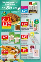 Gazetka promocyjna Auchan - Gazetka 30 Lat Hipermarket Auchan - Gazetka - ważna od 30.03 do 30.03.2026 - strona 20 - produkty: Piec, Polędwica, Krakus, Sok, Salami, Krokiety, Drobimex, Sokołów, Kiełbasa podwawelska, Wawel, Lack, Szynka, Pieprz, Kotlet, Frankfurterki, Kiełbasa biała, Kiełbasa