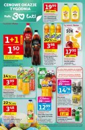 Gazetka promocyjna Auchan - Gazetka 30 Lat Hipermarket Auchan - Gazetka - ważna od 30.03 do 30.03.2026 - strona 26 - produkty: Piwa, Piwo, Sok, Gra, Coca-Cola, Carlsberg, Napój gazowany, Tymbark, Fanta, Napój niegazowany, Sprite, Napój, Nestea, Kozel, Hortex, Fa