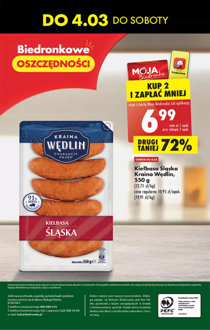 Gazetka promocyjna Biedronka - ważna 02.03 do 08.03.2023 - strona 56 - produkty: Dron, Fa, Gra, Kiełbasa, Kiełbasa śląska, LG, Napoje, Papier, Telefon