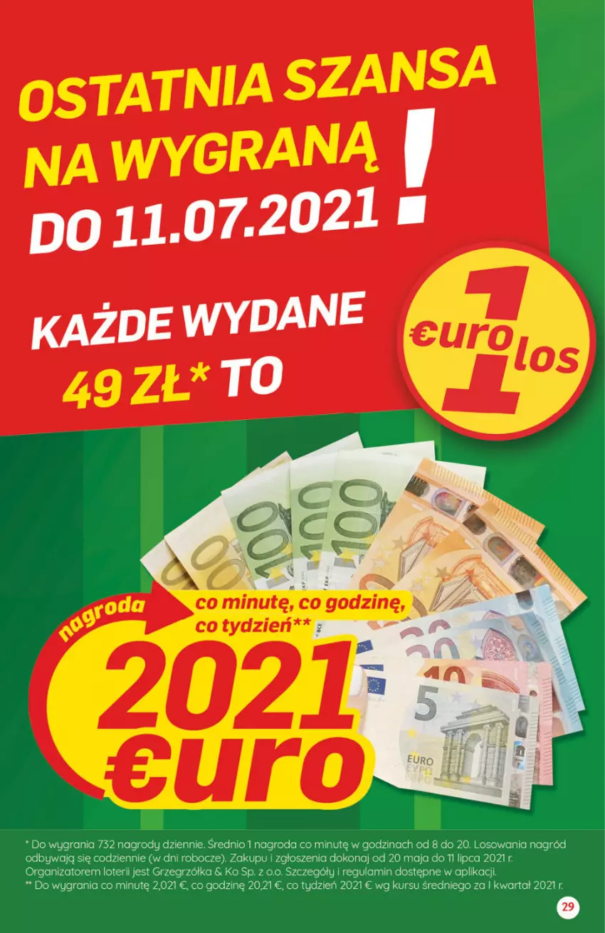 Gazetka promocyjna Delikatesy Centrum - Gazetka Delikatesy Centrum - ważna 08.07 do 14.07.2021 - strona 29 - produkty: Gra