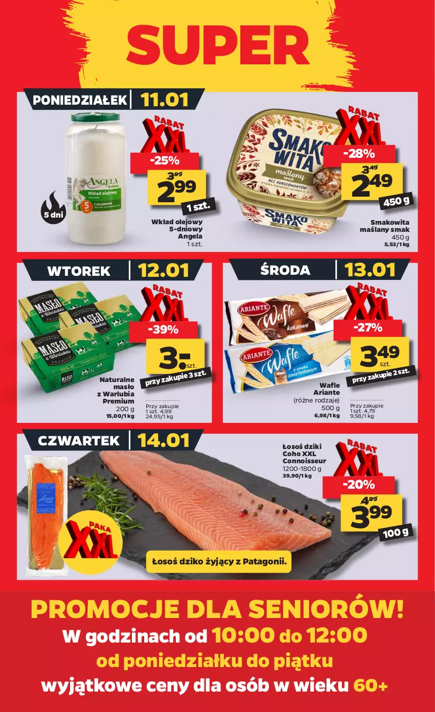 Gazetka promocyjna Netto - Oferta tygodnia - ważna 11.01 do 16.01.2021 - strona 2 - produkty: Masło, Olej, Smakowita, Tago, Wafle, Wkład olejowy