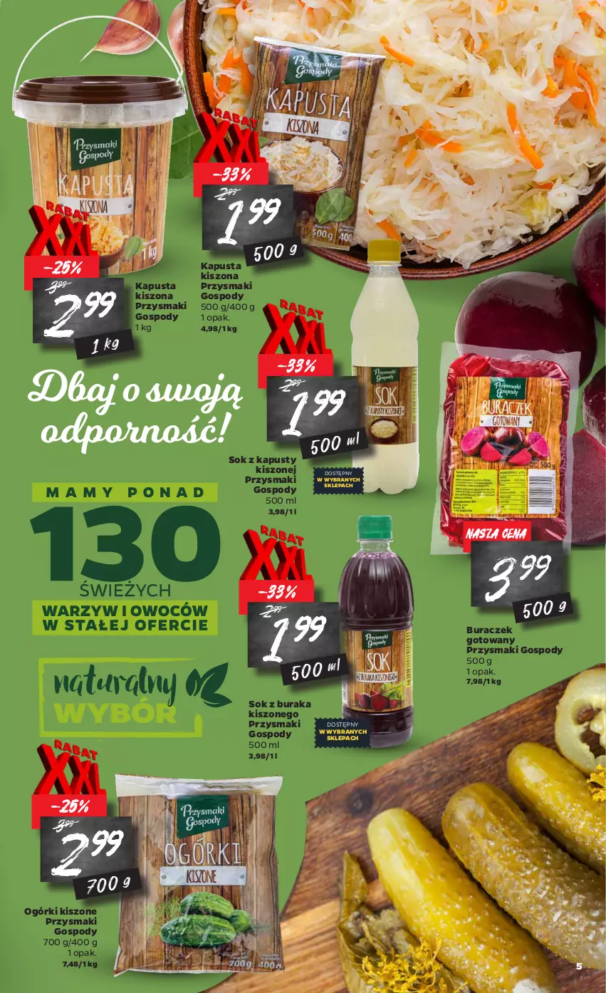 Gazetka promocyjna Netto - Oferta tygodnia - ważna 11.01 do 16.01.2021 - strona 5 - produkty: Por, Przysmaki, Sok