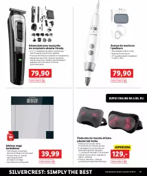 Gazetka promocyjna Lidl - KATALOG SILVERCREST - Gazetka - ważna od 31.08 do 31.08.2023 - strona 17 - produkty: Silvercrest, Sok, Noż, Nożyczki, Waga łazienkowa, Kosz, LANA, Szynka, Torba, Maszynka, Manicure i pedicure, Wagi, Waga, Poduszka, Olej, Akumulator