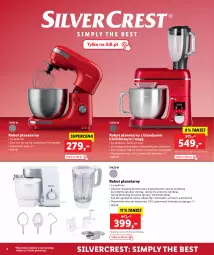 Gazetka promocyjna Lidl - KATALOG SILVERCREST - Gazetka - ważna od 31.08 do 31.08.2023 - strona 8 - produkty: Silvercrest, Robot planetarny, Blender, Trzepaczka, Mieszadło, Robot