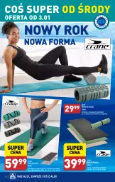 Gazetka promocyjna Aldi - Pełna oferta - Gazetka - ważna od 05.01 do 05.01.2023 - strona 28 - produkty: Por, Wałek, Sport, Mata sportowa