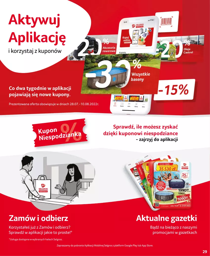 Gazetka promocyjna Selgros - Oferta spożywcza - ważna 28.07 do 10.08.2022 - strona 29