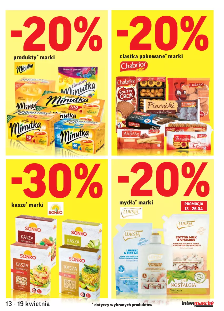 Gazetka promocyjna Intermarche - Gazetka tygodnia - ważna 13.04 do 19.04.2021 - strona 5 - produkty: Ciastka