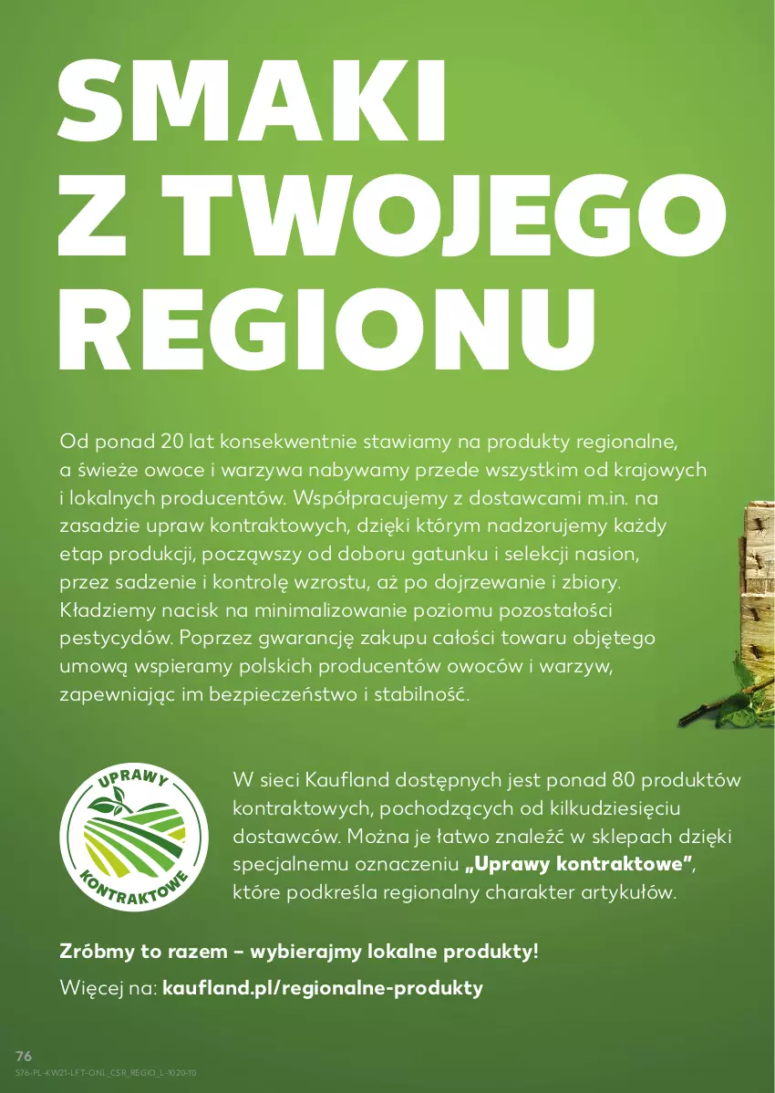 Gazetka promocyjna Kaufland - Gazetka tygodnia - ważna 23.05 do 28.05.2024 - strona 76 - produkty: Owoce, Piec, Warzywa