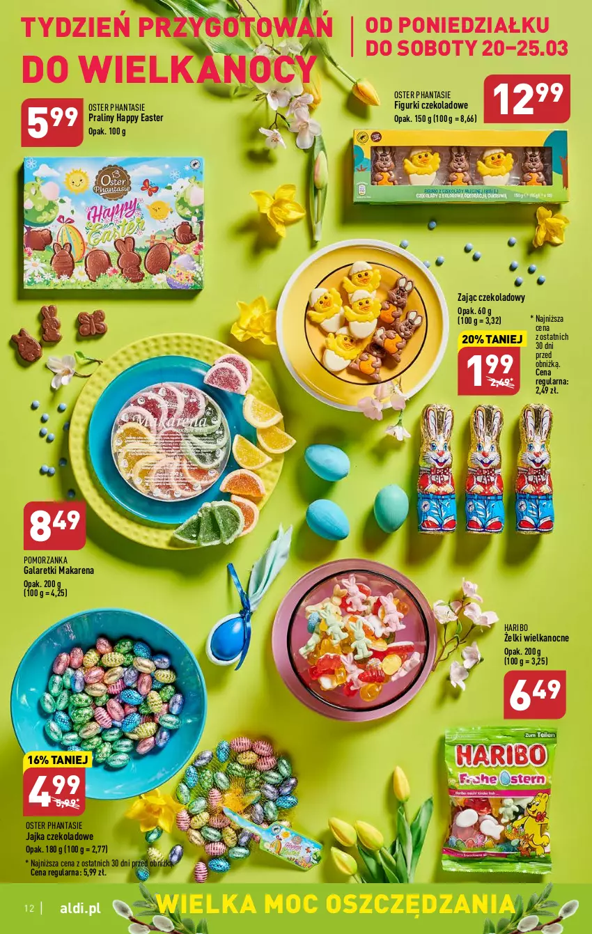 Gazetka promocyjna Aldi - Pełen katalog - ważna 20.03 do 25.03.2023 - strona 12 - produkty: Gala, Galaretki, Haribo, Praliny