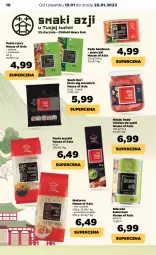 Gazetka promocyjna Netto - Artykuły spożywcze - Gazetka - ważna od 25.01 do 25.01.2023 - strona 10 - produkty: Makaron, Pasta wasabi, House of Asia, Pędy bambusa, Mleczko, Sushi, Wasa, Kokos, Imbir, LG