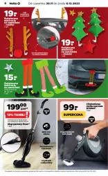 Gazetka promocyjna Netto - Akcesoria i dodatki - Gazetka - ważna od 06.12 do 06.12.2023 - strona 6 - produkty: Mop, Gra, Samochód, Mop parowy, Renifer, Drzwi