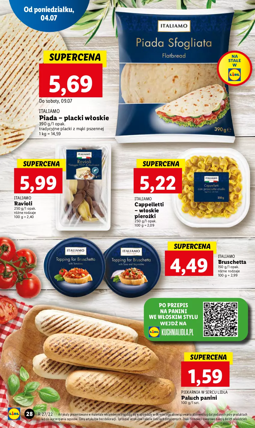 Gazetka promocyjna Lidl - GAZETKA - ważna 04.07 do 06.07.2022 - strona 28 - produkty: Lack, Pellet, Ser