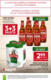 Gazetka promocyjna Stokrotka - Market - Gazetka - ważna od 28.04 do 28.04.2026 - strona 12 - produkty: Piwa, Piwo, Warzywa, Gra, Kasztelan, Warka, Optima, Owoce, Mięso