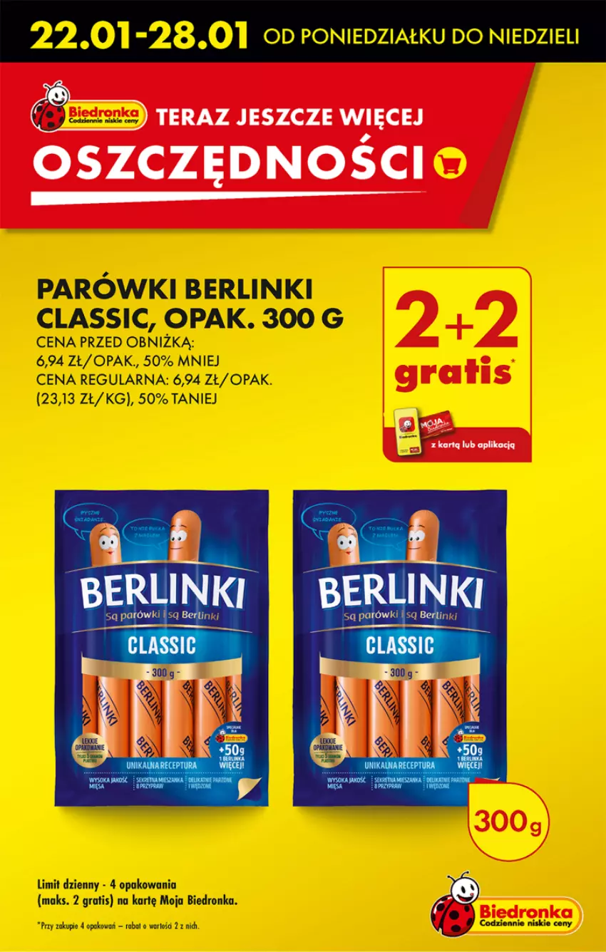 Gazetka promocyjna Biedronka - Od czwartku - ważna 25.01 do 31.01.2024 - strona 7 - produkty: Berlinki, Dron, Gra, Parówki