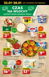 Gazetka promocyjna Biedronka - Od czwartku - Gazetka - ważna od 31.01 do 31.01.2024 - strona 46 - produkty: Mozzarella, Makaron, Ser, Gra, Bell, Ricotta, Galbani, Fa