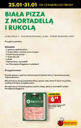 Gazetka promocyjna Biedronka - Od czwartku - Gazetka - ważna od 31.01 do 31.01.2024 - strona 61 - produkty: Piec, Top, Ser, Por, Gin, Mortadella, Bell, Spód do pizzy, Rukola, Dell, Pizza