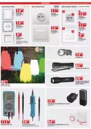 Gazetka promocyjna Merkury Market - Gazetka - ważna od 31.03 do 31.03.2024 - strona 18 - produkty: Ser, Gra, Dzwonek, Gniazdo pojedyncze, Tarka, Ramka, Lampa LED, Latarka, Lampa