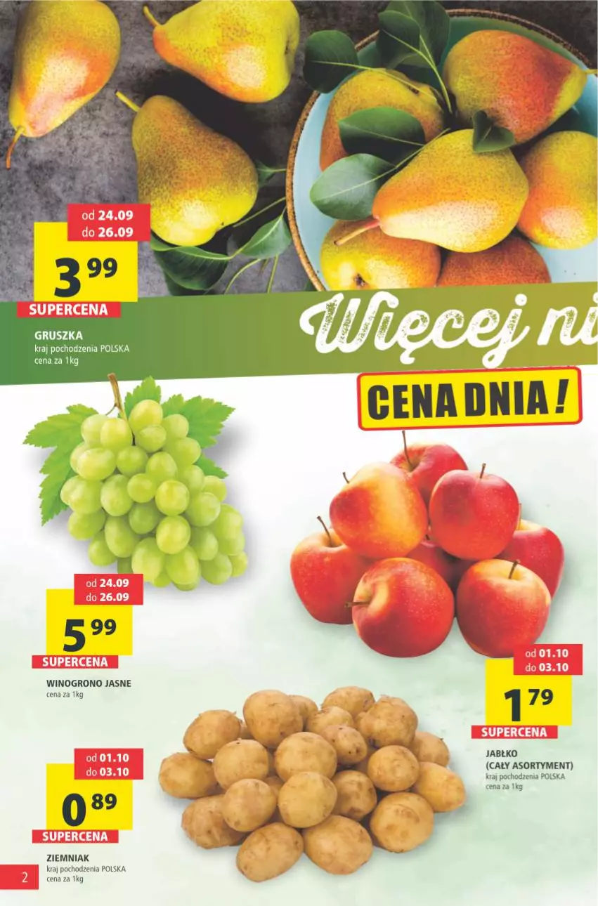 Gazetka promocyjna Arhelan - Gazetka - ważna 24.09 do 03.10.2021 - strona 2 - produkty: Wino