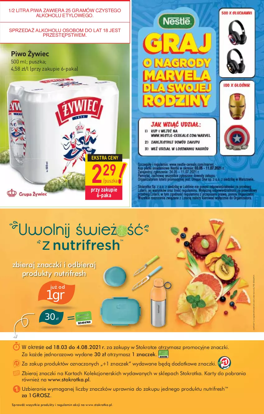 Gazetka promocyjna Stokrotka - Supermarket - ważna 27.05 do 01.06.2021 - strona 14 - produkty: Gra, HP, Piwa, Piwo