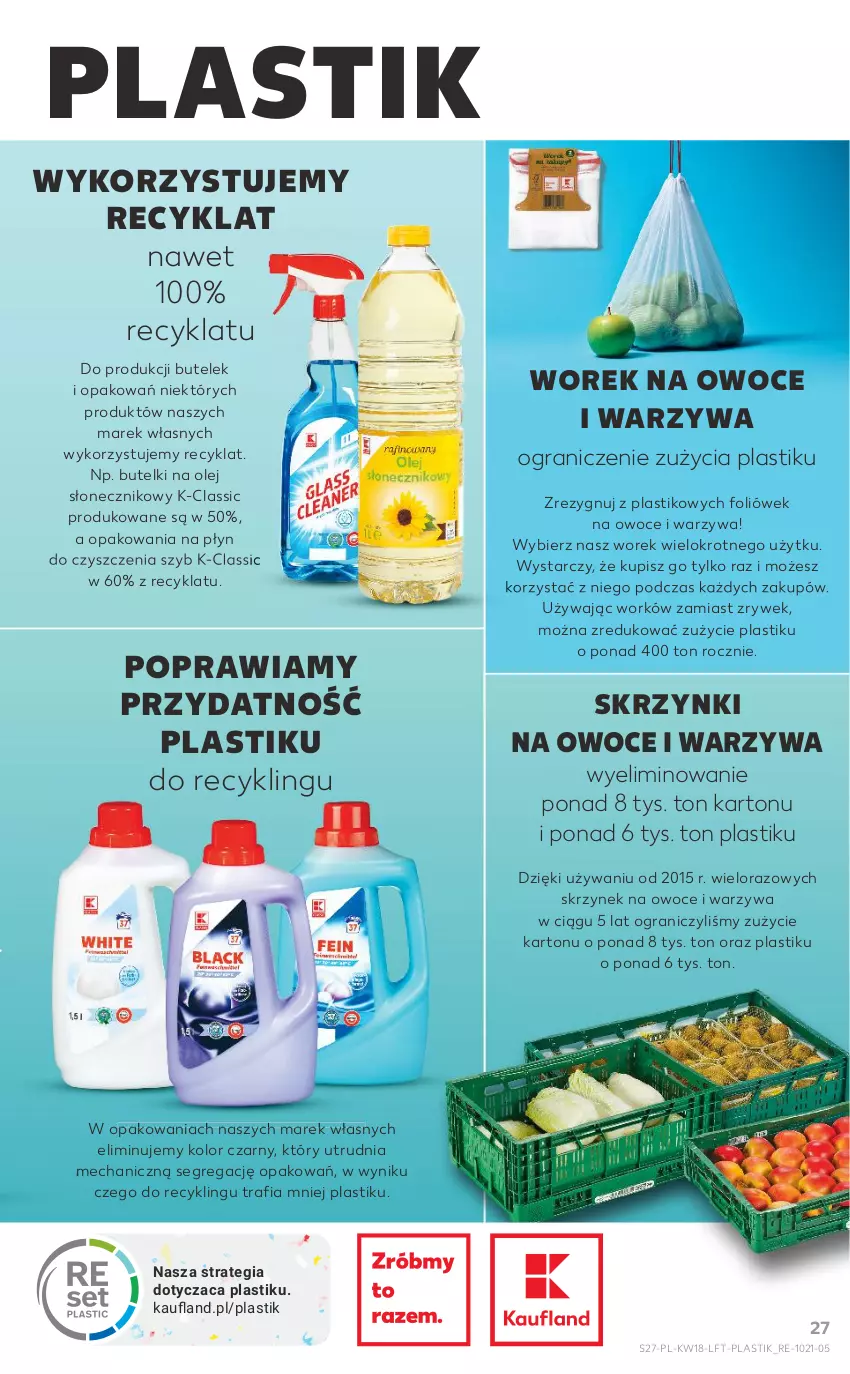 Gazetka promocyjna Kaufland - OFERTA TYGODNIA - ważna 06.05 do 12.05.2021 - strona 27 - produkty: Gra, Olej, Olej słonecznikowy, Owoce, Warzywa