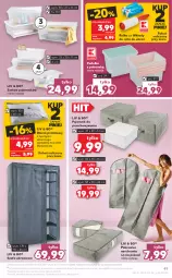 Gazetka promocyjna Kaufland - OFERTA TYGODNIA - Gazetka - ważna od 12.05 do 12.05.2021 - strona 49 - produkty: Ubrania, Gra, Pościel, Pokrowiec na ubrania, Pojemnik, Rolki, Pudełko, Szafa, Pojemnik do przechowywania, Pokrowiec, Fa