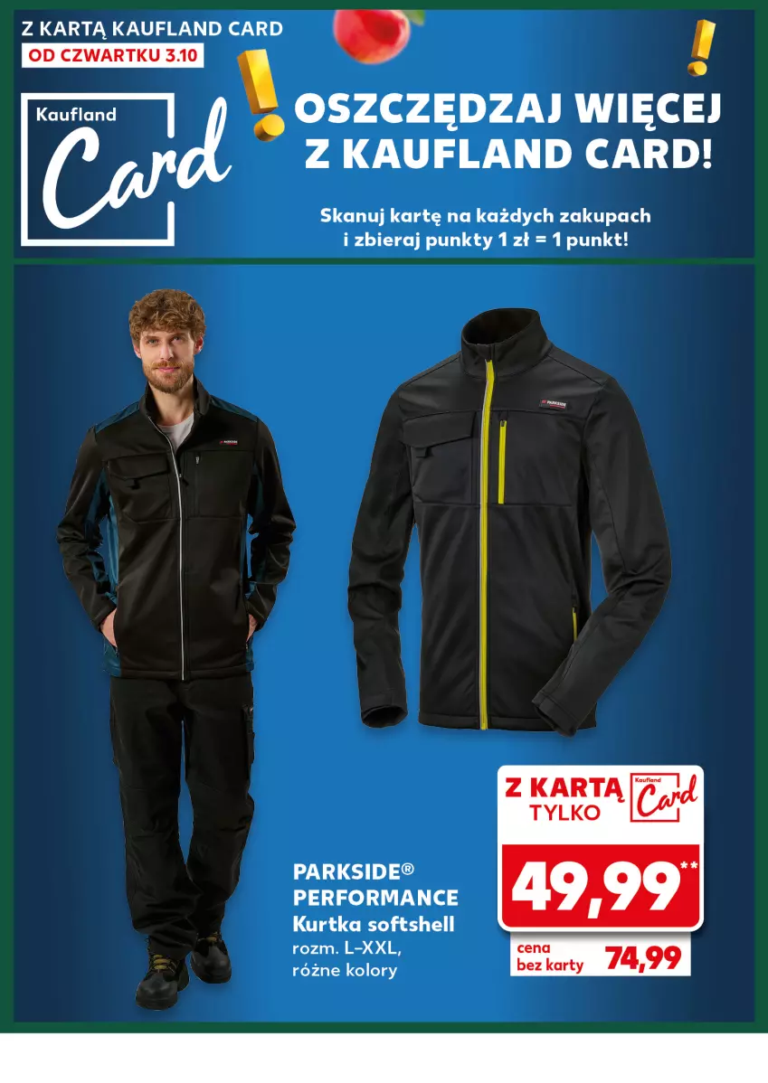 Gazetka promocyjna Kaufland - Kaufland - ważna 03.10 do 09.10.2024 - strona 14 - produkty: Kurtka, Kurtka softshell, Parkside