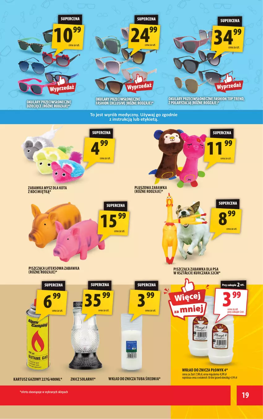 Gazetka promocyjna Arhelan - Gazetka - ważna 31.07 do 09.08.2026 - strona 19 - produkty: Intel, Koc, Kurczak, Mysz, Tusz, Zabawka, Znicz