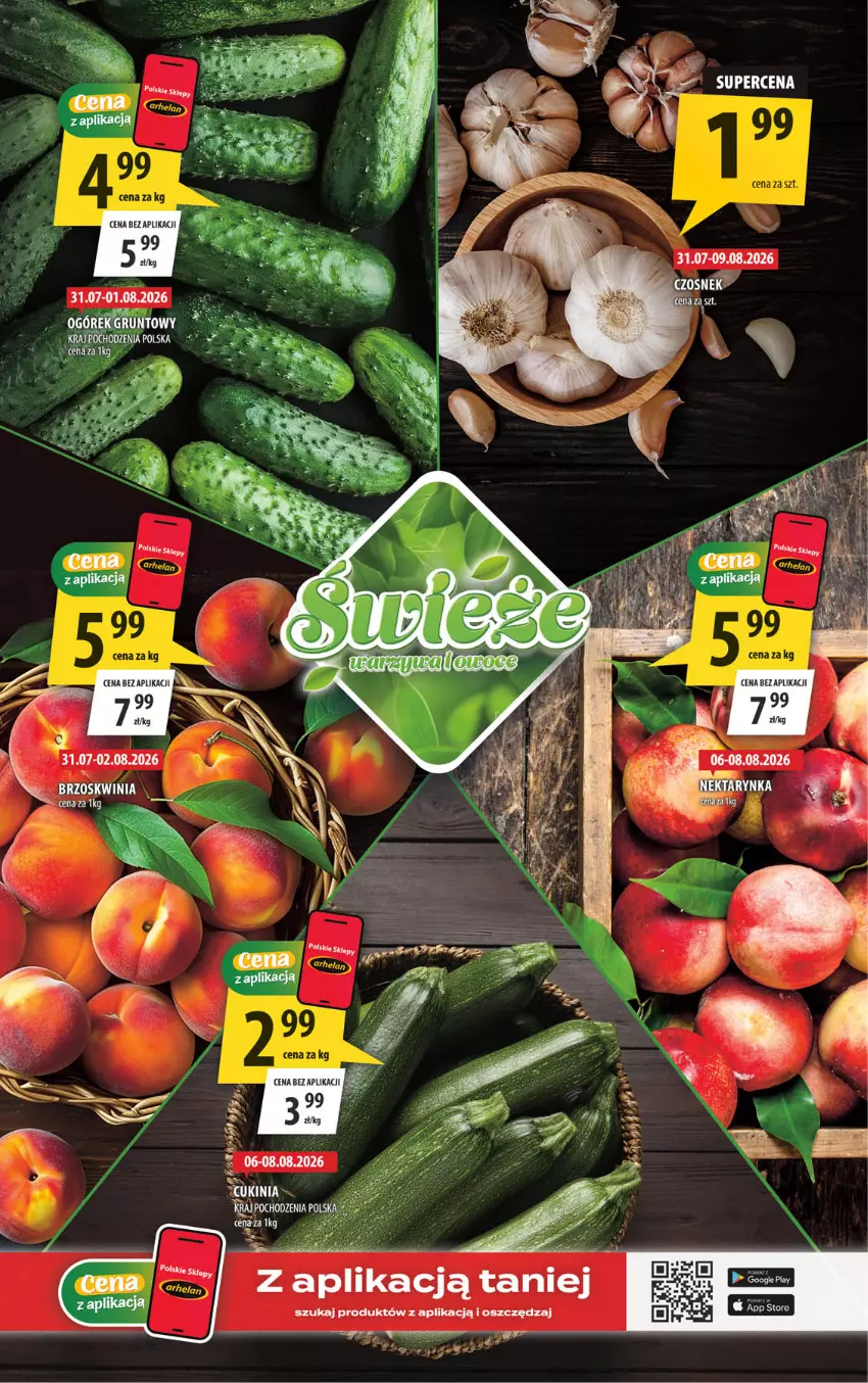 Gazetka promocyjna Arhelan - Gazetka - ważna 31.07 do 09.08.2026 - strona 2 - produkty: Grunt, Ogórek