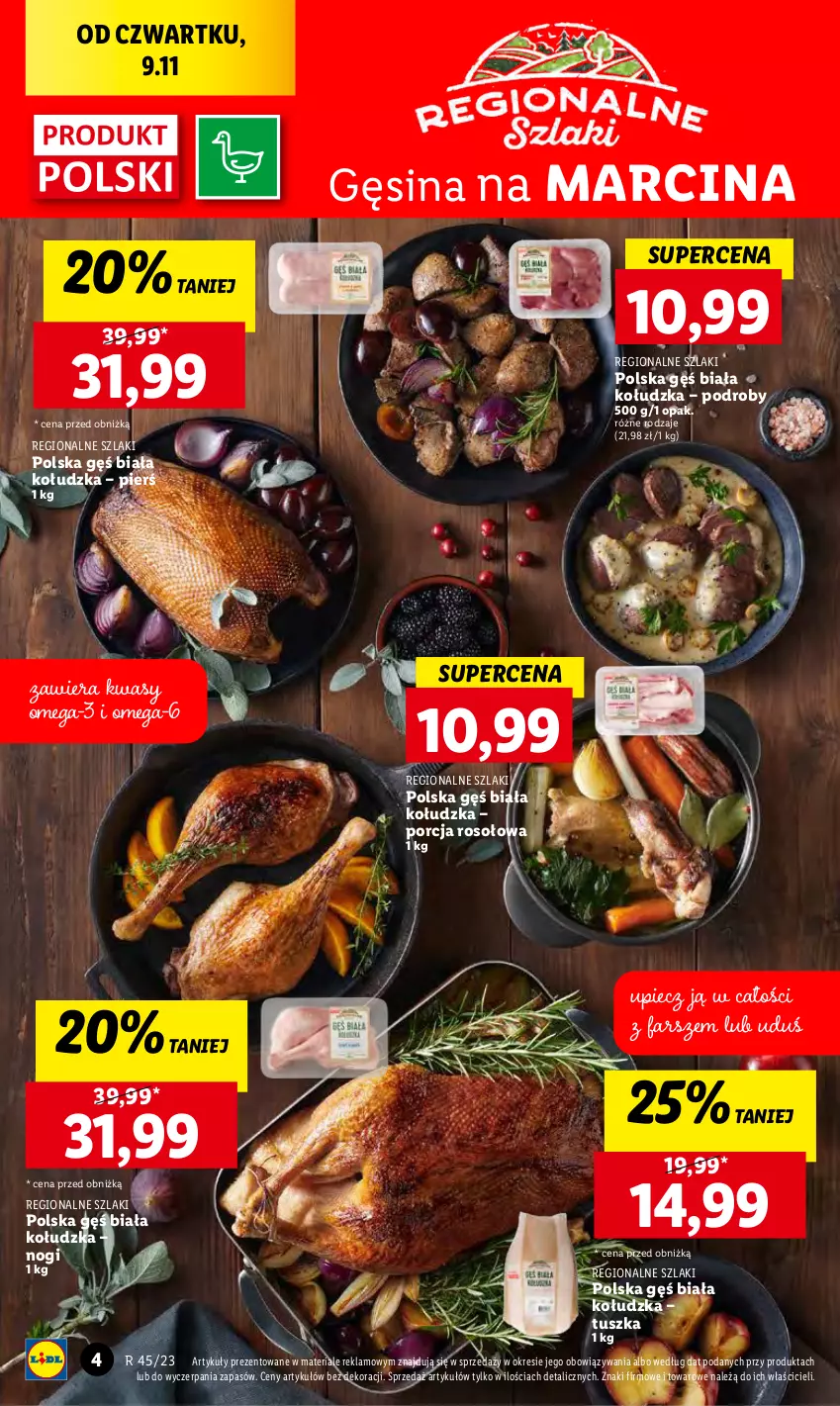 Gazetka promocyjna Lidl - GAZETKA - ważna 09.11 do 10.11.2023 - strona 6 - produkty: Fa, Omega-3, Piec, Por, Tusz