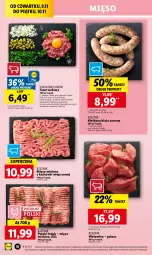 Gazetka promocyjna Lidl - GAZETKA - Gazetka - ważna od 10.11 do 10.11.2023 - strona 34 - produkty: Mięso mielone, Sok, Sokołów, Tatar wołowy, Wołowina, Kiełbasa biała, Olej, Kiełbasa, Mięso