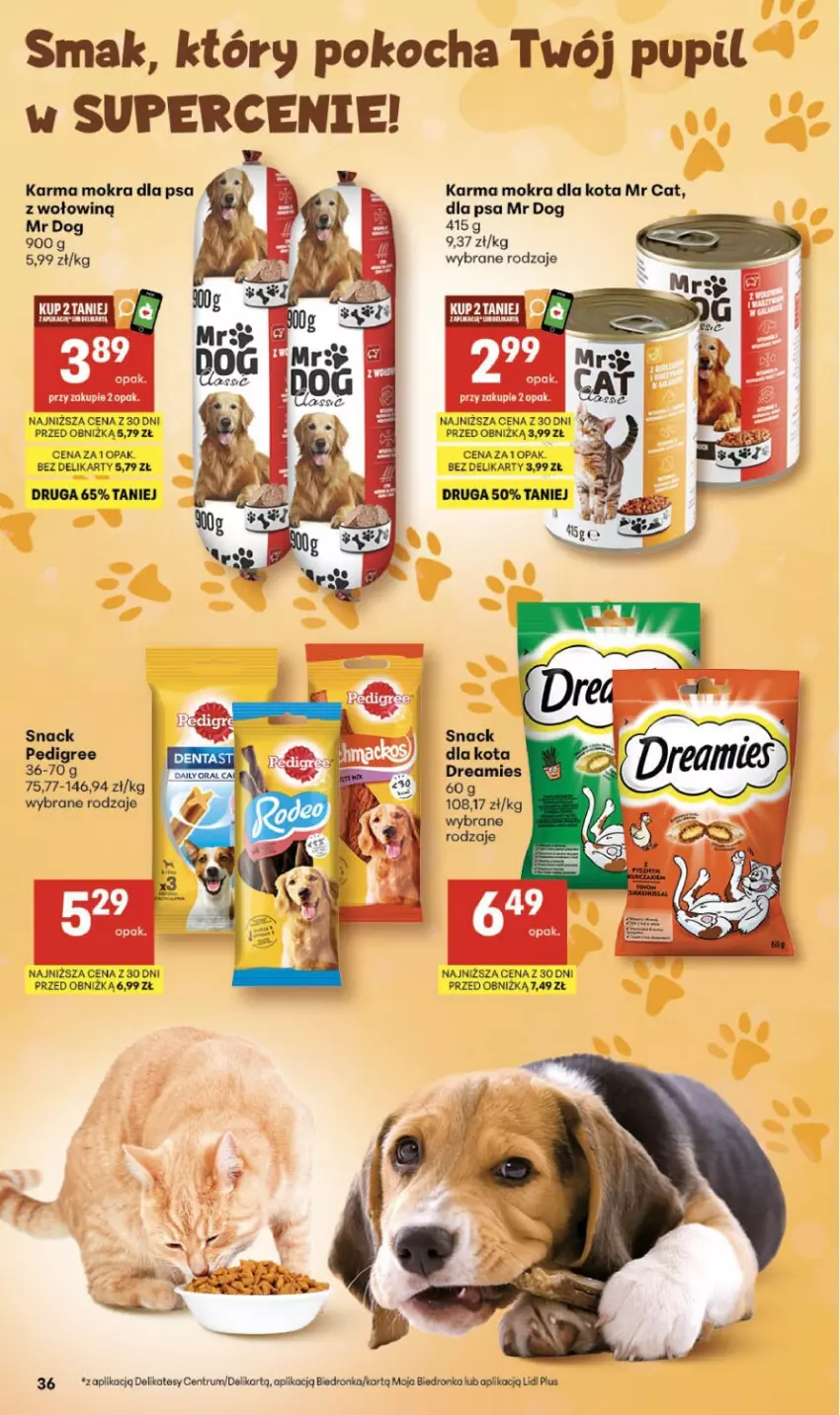 Gazetka promocyjna Delikatesy Centrum - Franczyza DC11 Czwartek - ważna 12.03 do 18.03.2026 - strona 36 - produkty: Dron, Koc, Pedigree, Rum