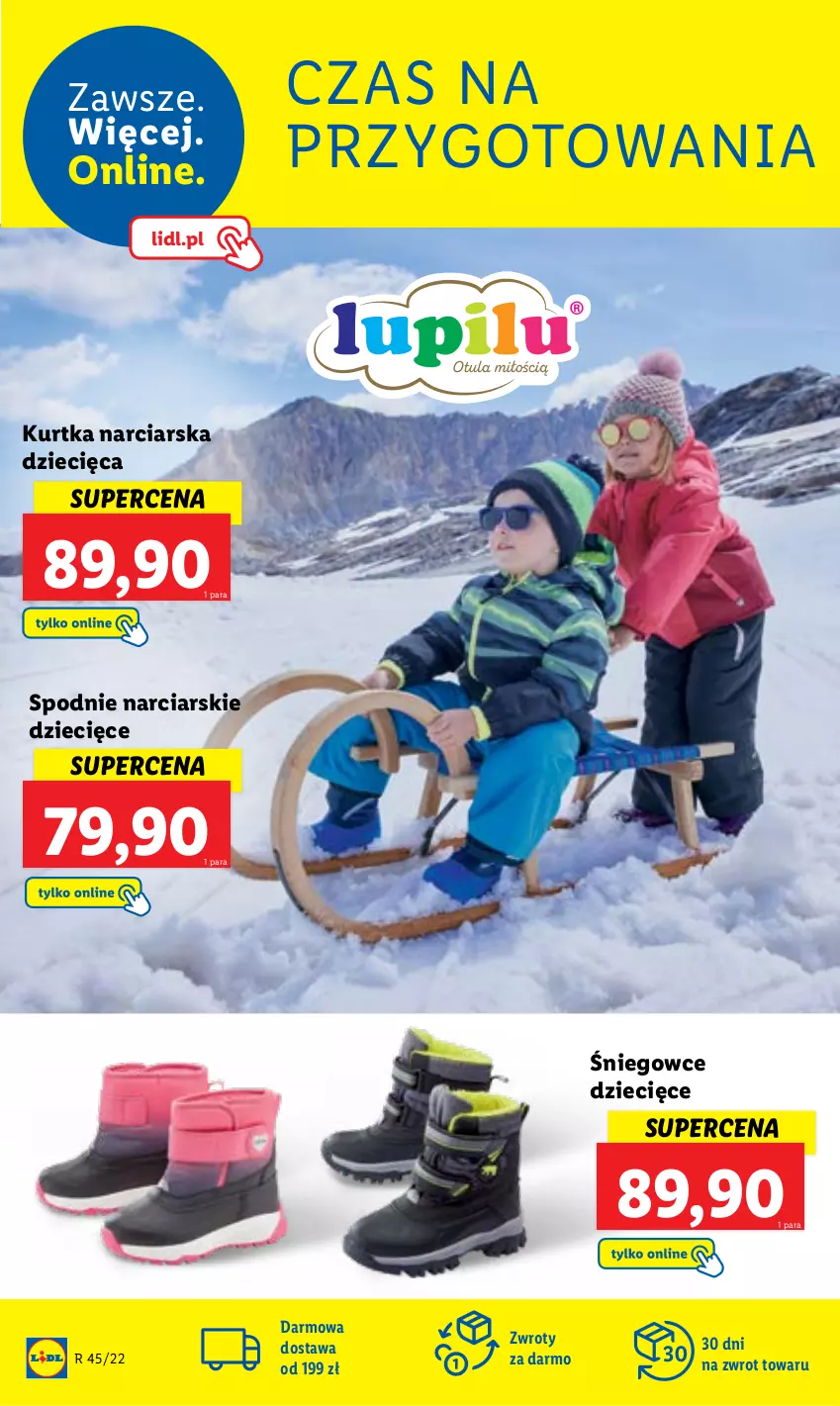 Gazetka promocyjna Lidl - GAZETKA - ważna 07.11 do 12.11.2022 - strona 26 - produkty: Dzieci, Kurtka, Spodnie