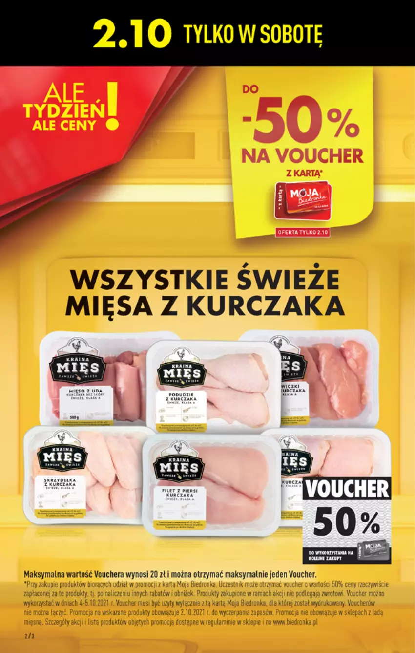 Gazetka promocyjna Biedronka - W tym tygodniu - ważna 30.09 do 06.10.2021 - strona 2 - produkty: Dron, Kurczak, Mięso