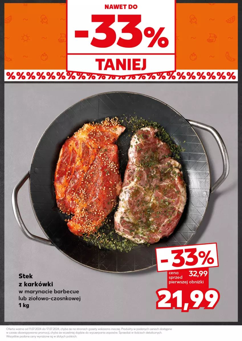 Gazetka promocyjna Kaufland - Kaufland - ważna 15.07 do 17.07.2024 - strona 13 - produkty: Stek