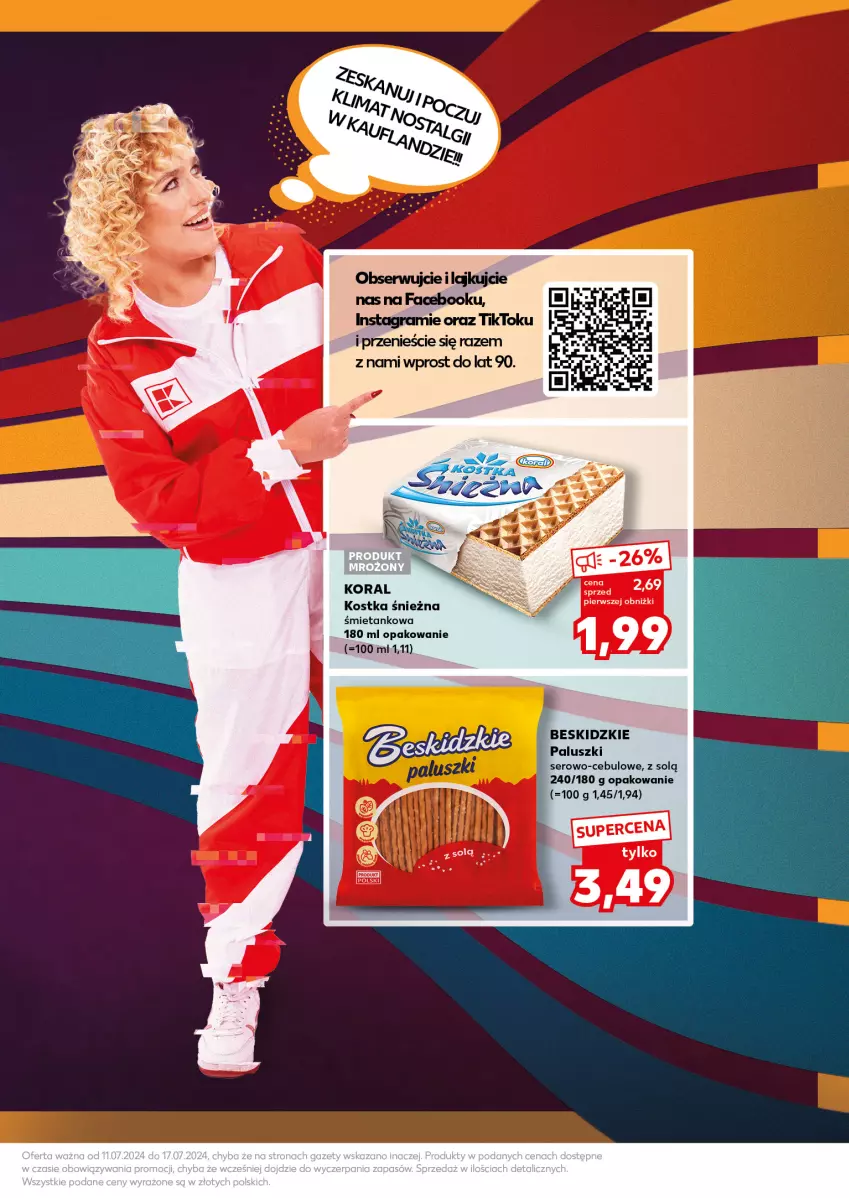 Gazetka promocyjna Kaufland - Kaufland - ważna 15.07 do 17.07.2024 - strona 27 - produkty: Beskidzki, Beskidzkie paluszki, Fa, Gra, Ser