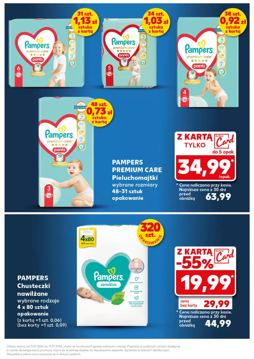 Gazetka promocyjna Kaufland - Kaufland - ważna 15.07 do 17.07.2024 - strona 31 - produkty: Chusteczki, Fa, Pampers