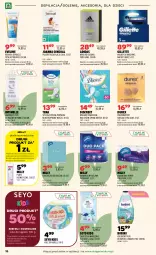 Gazetka promocyjna Drogerie Natura - Gazetka Drogerie Natura - Gazetka - ważna od 20.07 do 20.07.2026 - strona 18 - produkty: Płyn do kąpieli, Pur, Papier, Eveline, Sensual, Adidas, Woda po goleniu, Discreet, Papier toaletowy, Joanna, Krem do depilacji, Ręcznik, Chusteczki, Płatki kosmetyczne, Plastry do depilacji, Gillette, Dzieci, Płyn do higieny intymnej, Wkładki, Woda, Prezerwatyw, Mach3, Durex